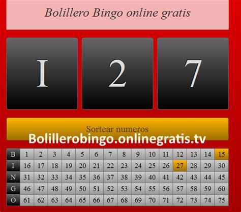  bolillero de bingo online